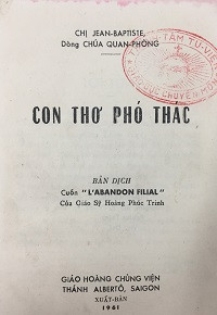 Con thơ phó thác
