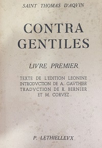 Image of Summa Contra Gentiles (t1) - Livre Premier