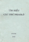 Tìm hiểu các thư Phaolô