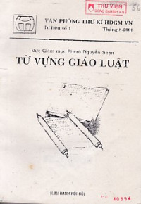 Từ vựng giáo luật