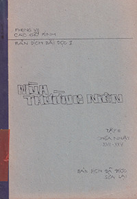 Phụng vụ Các giờ kinh - Mùa Thường niên (t3)