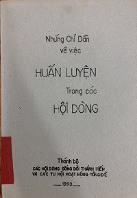 Image of Những chỉ dẫn về việc huấn luyện trong các Hội Dòng