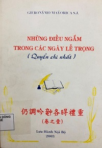Những điều ngắm trong các ngày Lễ Trọng (quyển chi nhất)