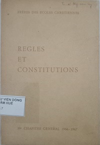Regles et Constitutions