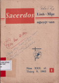 Sacerdos - Linh mục nguyệt san - 1962 (s9)