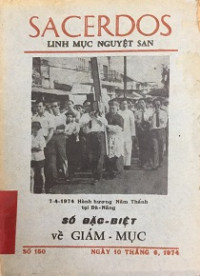 Sacerdos - Linh mục nguyệt san - 1974 (s150)