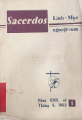 Sacerdos - Linh mục nguyệt san - 1962 (s6)