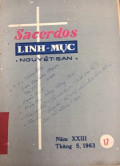 Sacerdos - Linh mục nguyệt san - 1963 (s17)