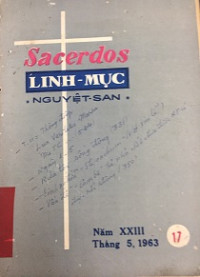 Sacerdos - Linh mục nguyệt san - 1963 (s17)