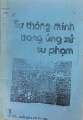 Sự thông minh trong ứng xử sư phạm