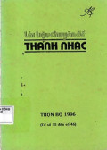 Tài liệu chuyên đề Thánh nhạc