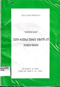 Image of Thông điệp Ánh rạng ngời chân lý - Veritatis Splendor