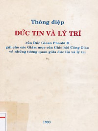 Thông điệp Đức tin và lý trí - Fides et Ratio