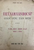 Việt Nam văn học sử - Giản ước tân biên (t3)