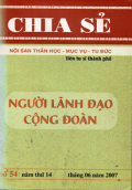 Chia sẻ - s54: Người lãnh đạo cộng đoàn