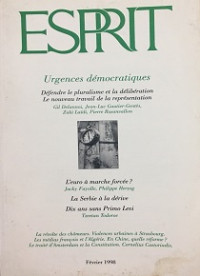Image of Esprit - Urgences démoncratiques